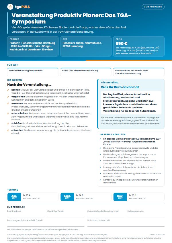 Vorschau des Einseiters Symposium